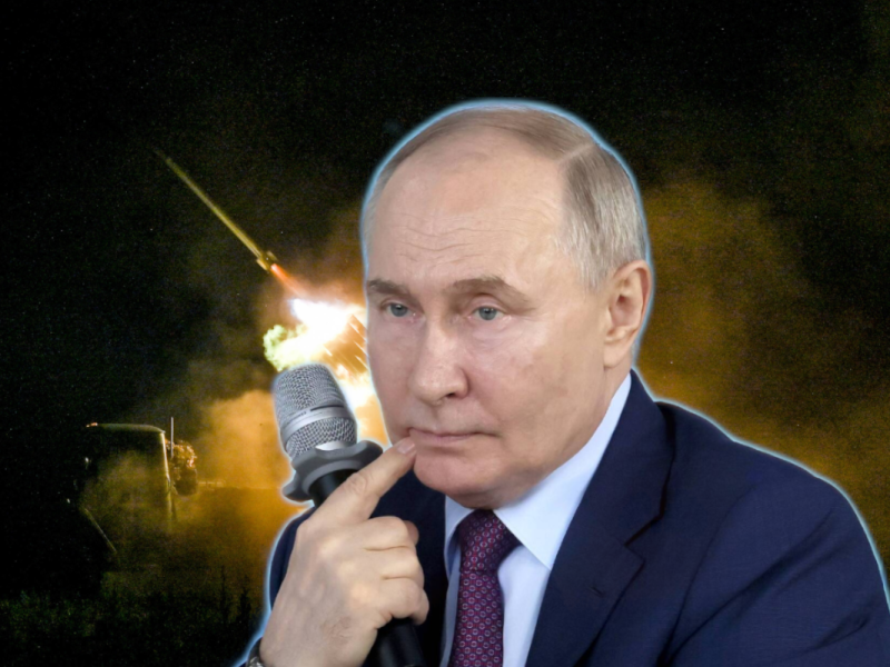 Der Experte prophezeit eine Verschiebung des militärischen Gewichtes. Putins Vorräte würden sich dem Ende neigen.