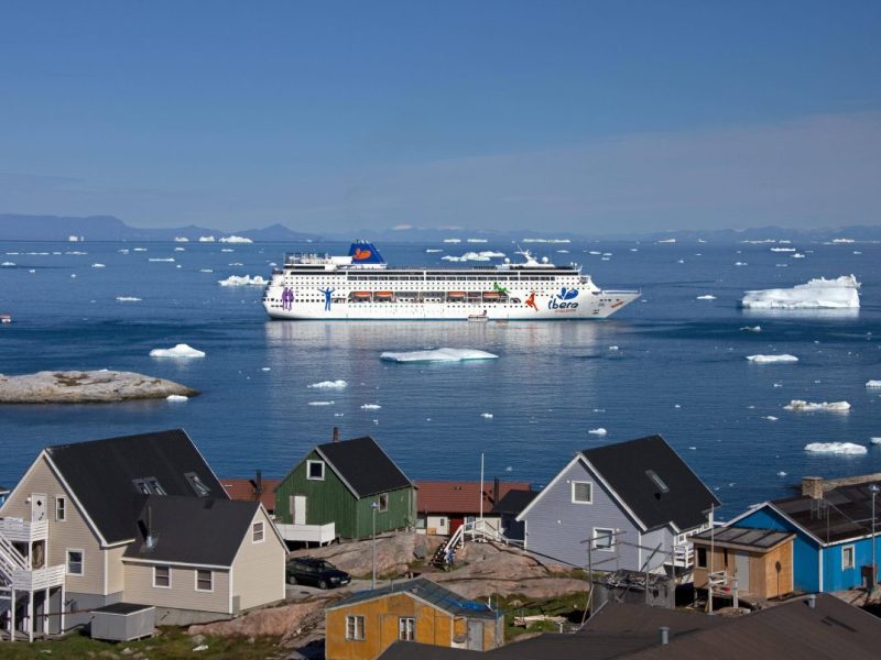 Auf dieser Kreuzfahrt musste plötzlich eine andere Route gefahren werden