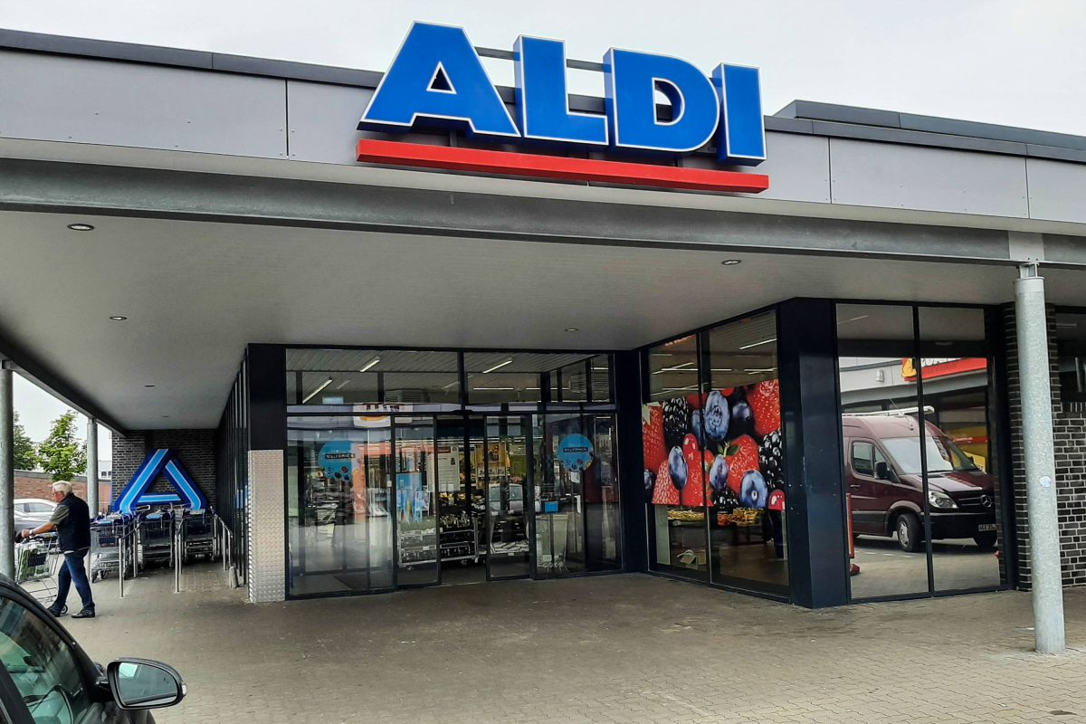 Aldi lockt Kunden mit roten Preisschild in die Falle