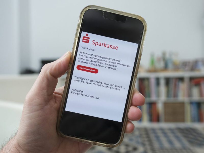 Sparkasse, Hypo Vereinsbank und Co.: Neue Phishing-Versuche aufgedeckt