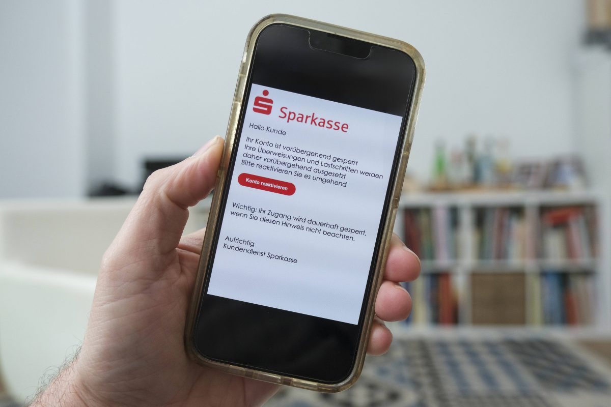 Sparkasse, Hypo Vereinsbank und Co.: Neue Phishing-Versuche aufgedeckt