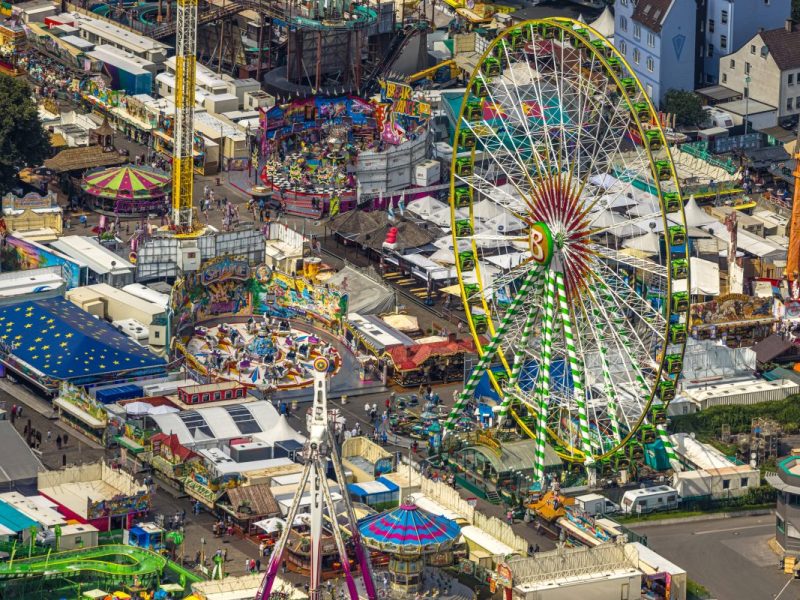 Einzigartige Attraktion auf der Cranger Kirmes