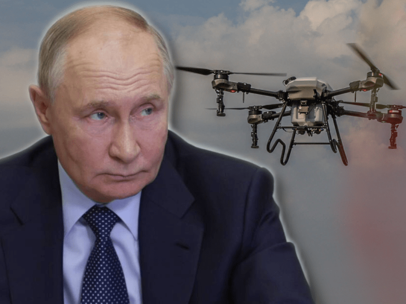 Putin und seine mutmaßlichen Drohnen