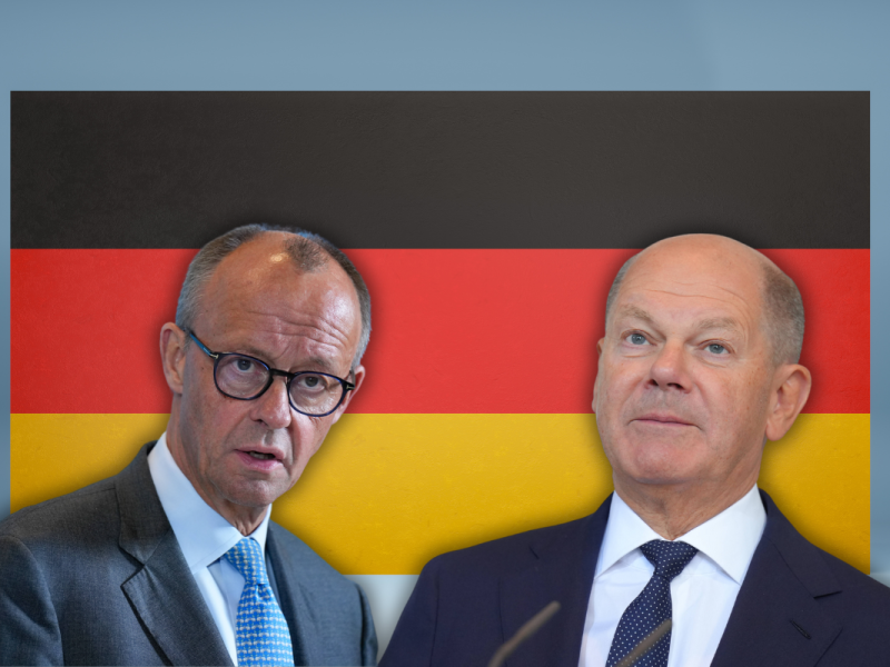 Zur Bundestagswahl hätte Merz mit der Wirtschaft als Hauptthema die Chance gegen Ampel-Kanzler Olaf Scholz.