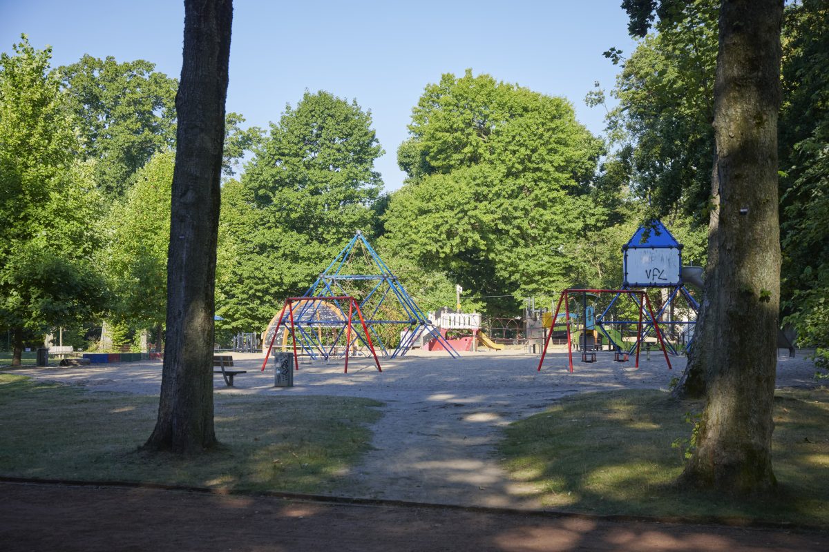 Der Spielplatz im Stadtpark Bochum muss geschlossen werden