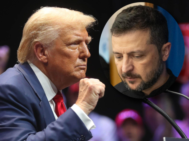 Trump vs. Selenskyj