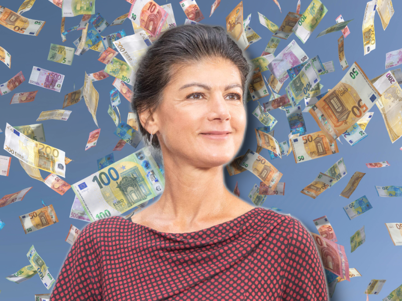 Die Großspende an das BSW löste eine hitzige Debatte aus.