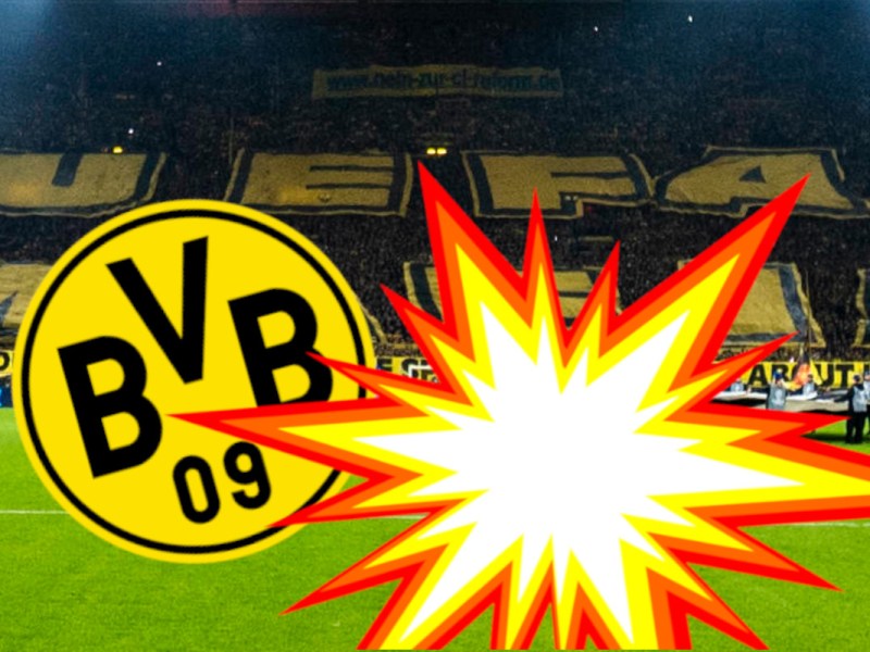Die Fans von Dortmund äußern sich gegen Celtic deutlich.