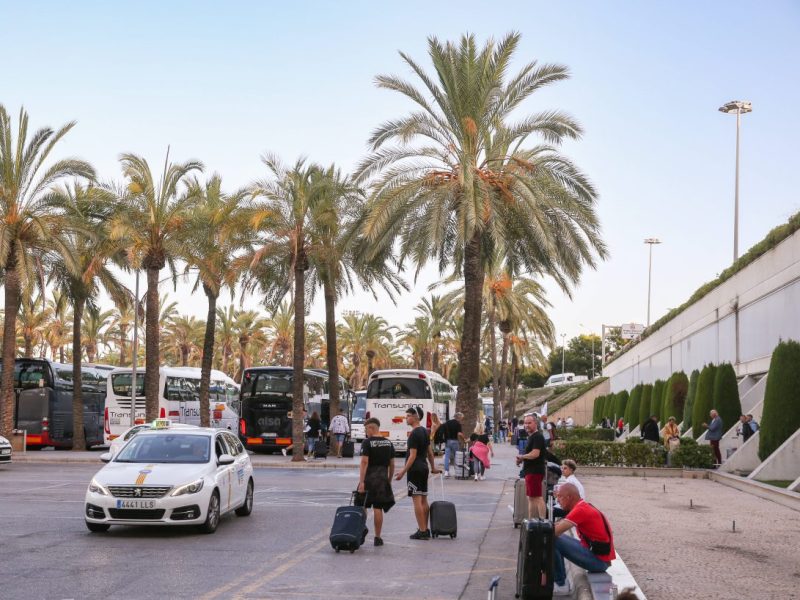 Der Flughafen in Palma. Hier startet und endet für die meisten ihr Urlaub auf Mallorca.