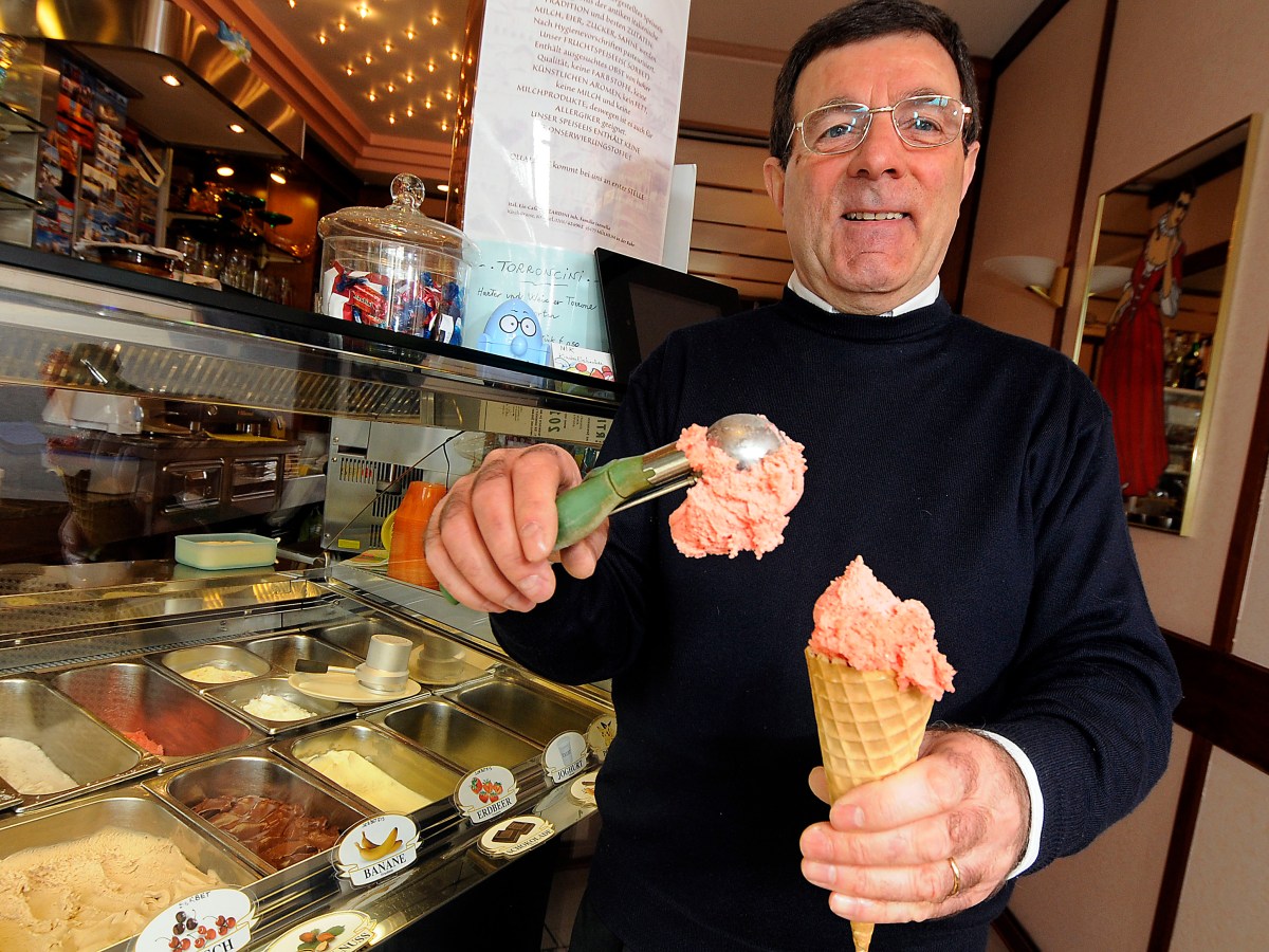 Inhaber der Eisdiele Rizzardini in Mülheim