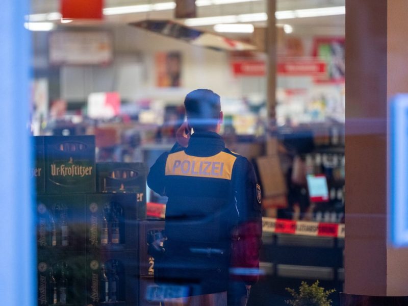 Supermarkt: Gefahr