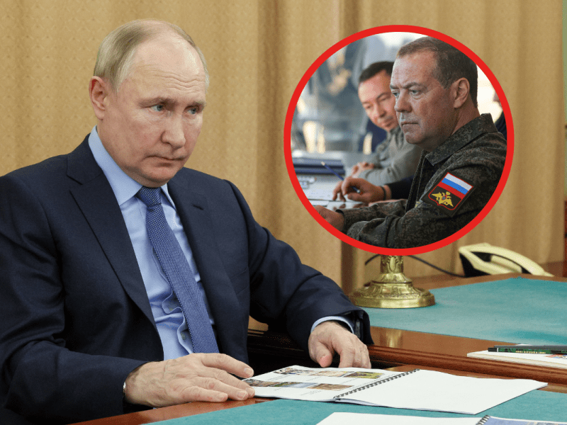 Putins Kumpel Medwedew provoziert mit heikler Ansage.