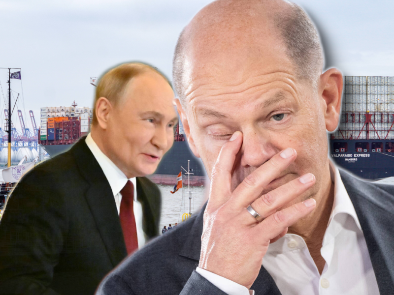 Putin erhält trotz der Sanktionen Industriemaschinen aus Deutschland.