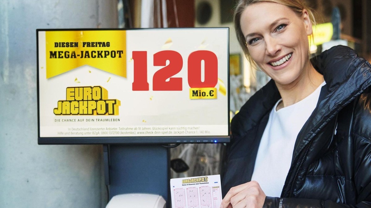 Die nächste Chance auf einen dreistelligen Millionengewinn bietet sich am kommenden Freitag, 29. November.