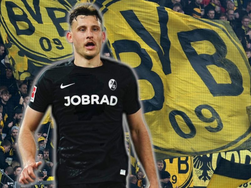 Maximilian Eggestein trifft mit dem SC Freiburg auf Borussia Dortmund.