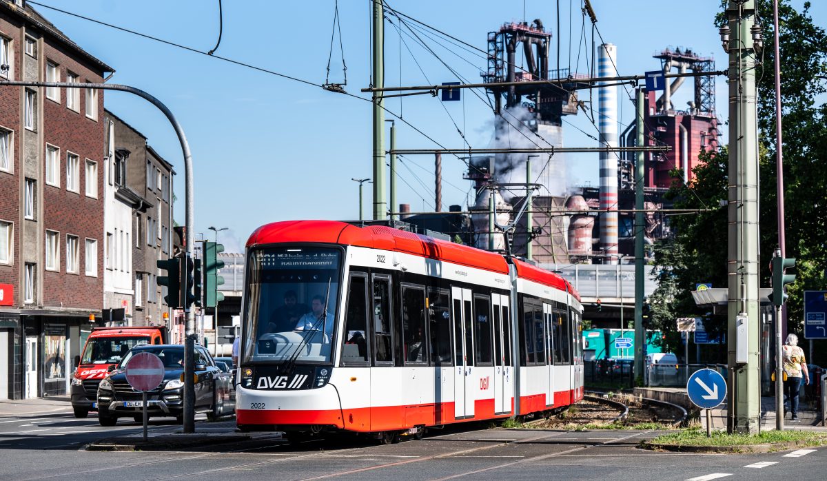 Straßenbahn in Duisburg