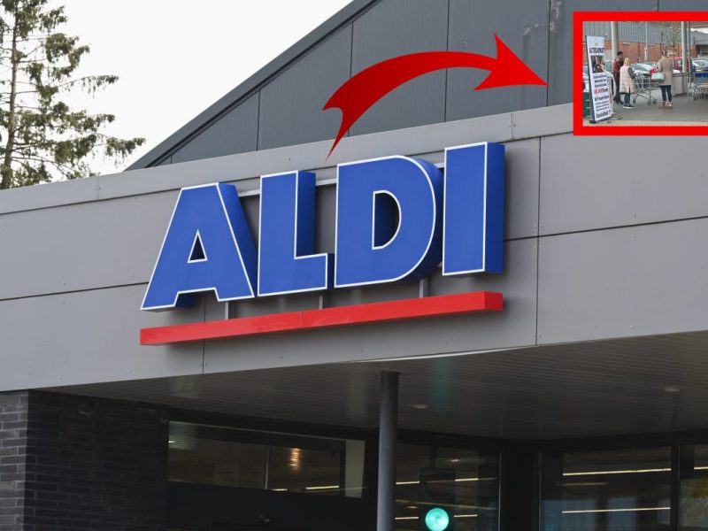 Aldi in Dortmund: Plakat sorgt für Wirbel – „Schande für dieses Land“