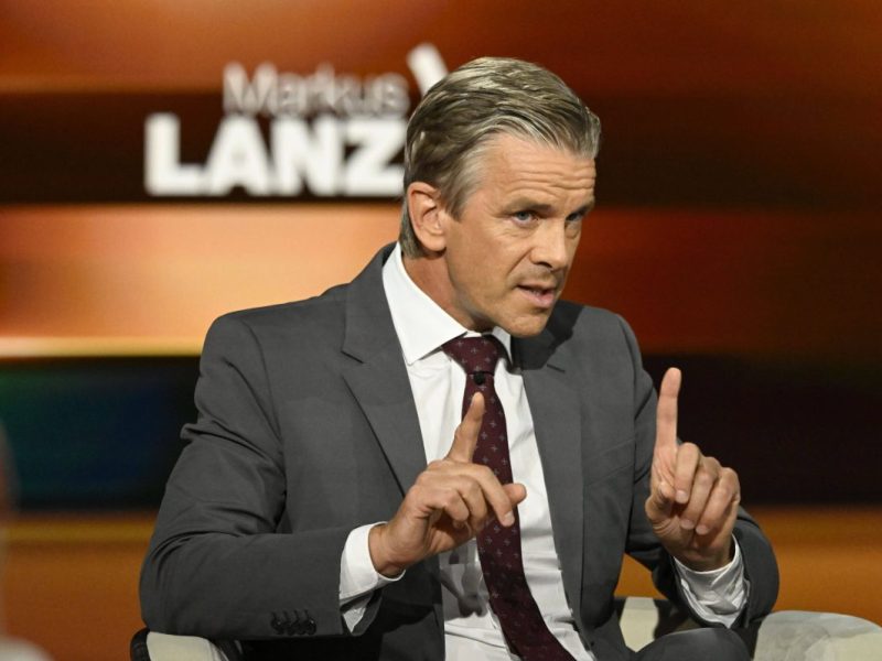 Ein ZDF-Gast schockt Markus Lanz (Archivbild).