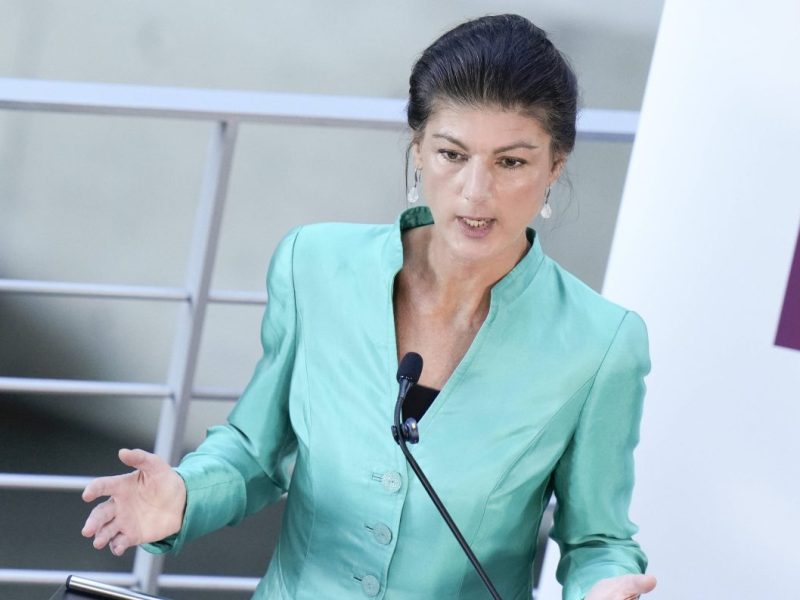 Wagenknecht und das BSW in der Krise.