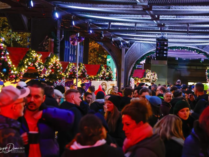 Die Christmas Avenue in Berlin-Schöneberg ist in vielerlei Hinsicht besonders.