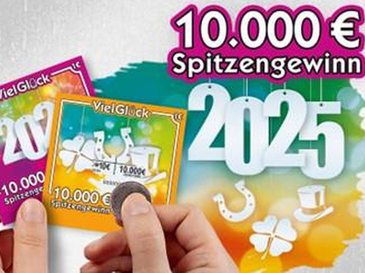 Für den guten Start ins neue Jahr: Geldregen per Rubbellos
