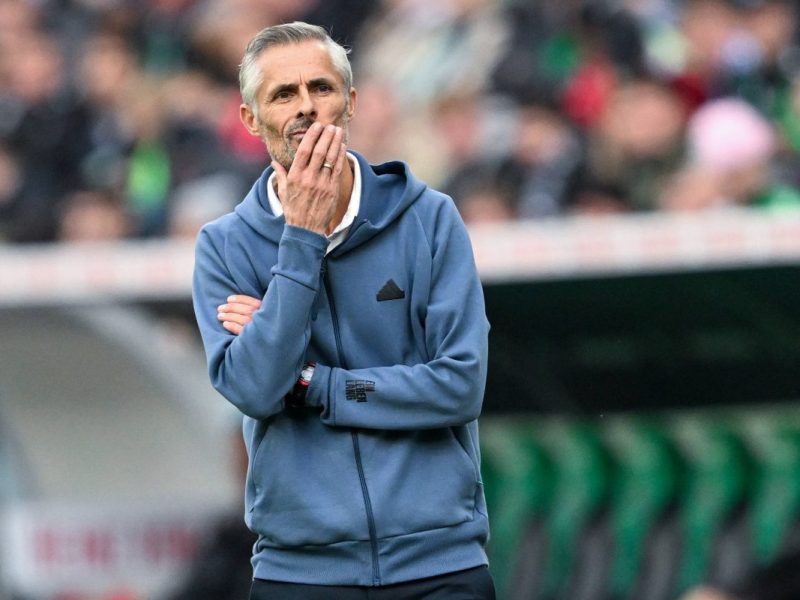 Kees van Wonderen bei seinem Debüt für den FC Schalke 04 in Hannover.