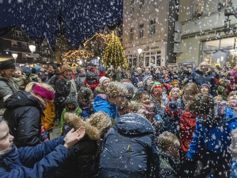 Wetter in NRW: Schnee (Symbolbild)