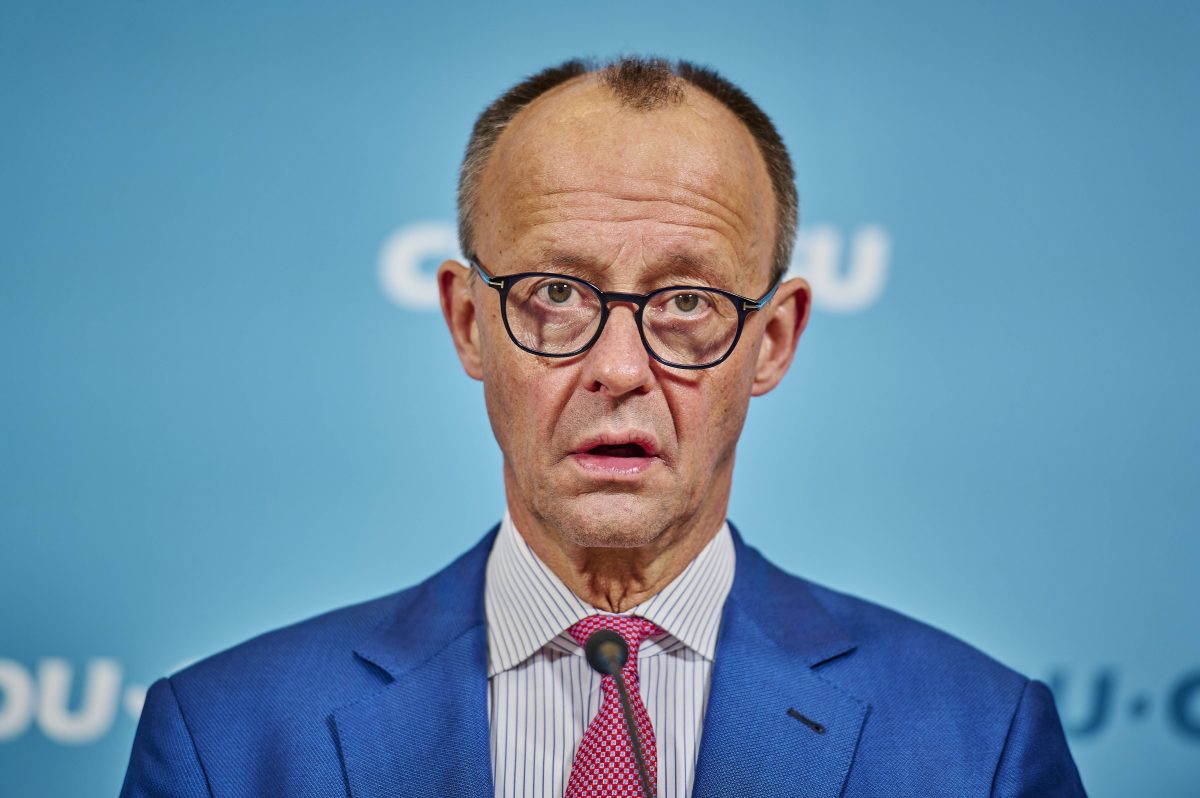 Friedrich Merz muss schleichenden AbwÃ¤rtstrend hinnehmen.