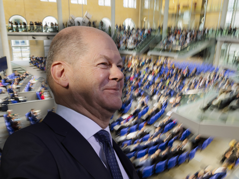 Die SPD von Olaf Scholz holt in den Umfragen ordentlich auf.