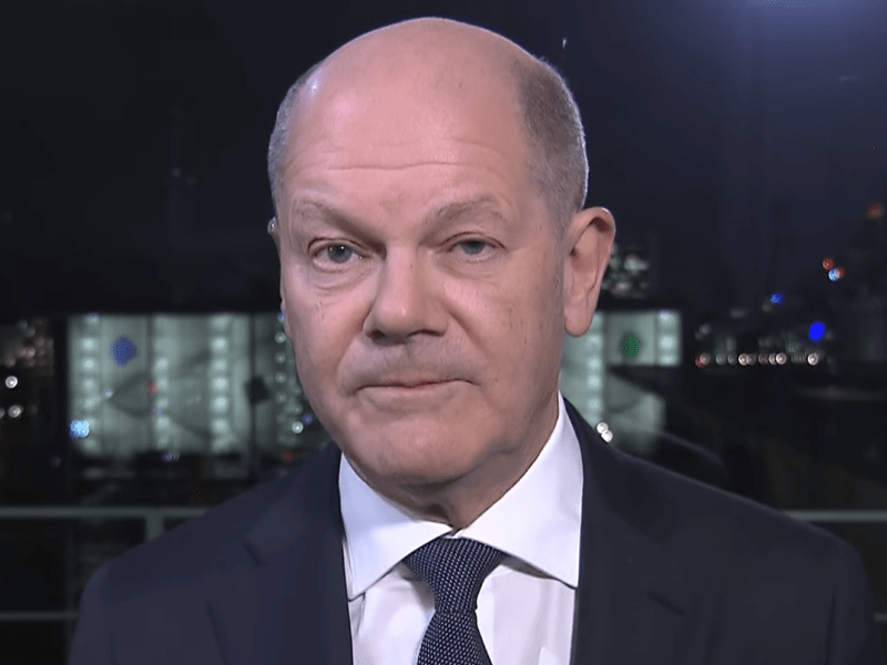 Olaf Scholz im 
