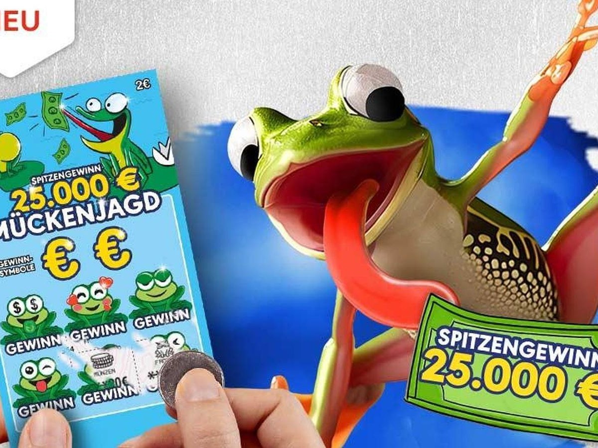 Das neue Rubbellos „Mückenjagd“ von WestLotto bietet einen Spitzengewinn in Höhe von 25.000 Euro.