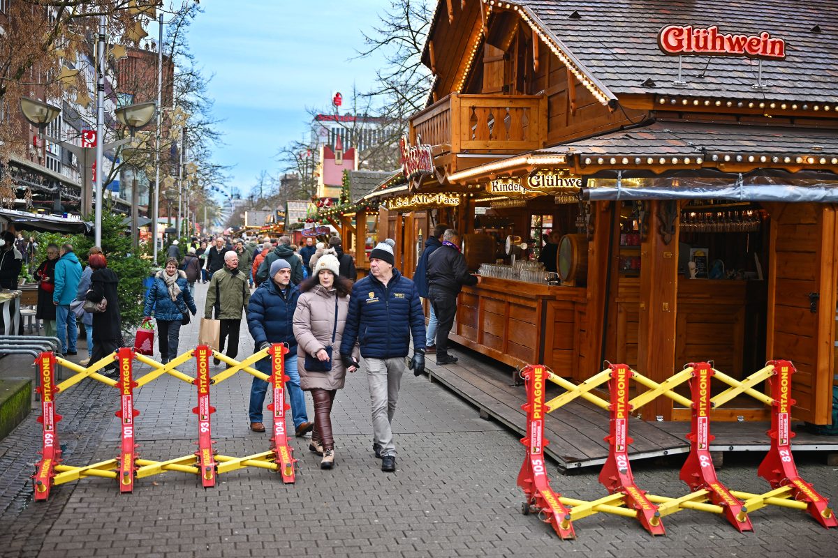 Duisburg: Nach dem Ende des Weihnachtsmarktes macht Nachricht die Runde.