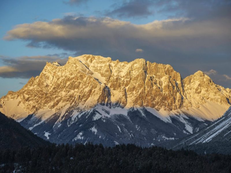 hoechste Berge Deutschlands.
