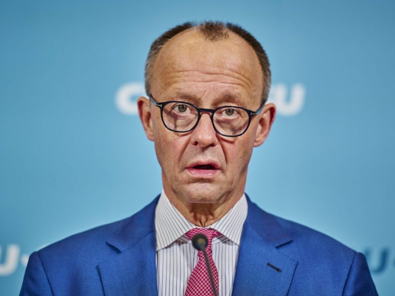 Umfrage-Absturz von Merz.