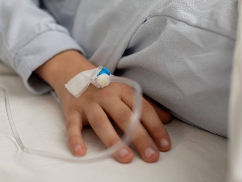 Kind im Krankenhaus