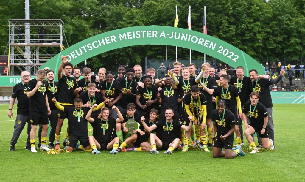 2022 holten Kleine-Bekel und Co. die A-Jugend-Meisterschaft.