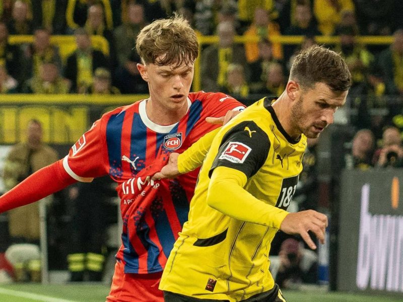 Borussia Dortmund muss nach Heidenheim.
