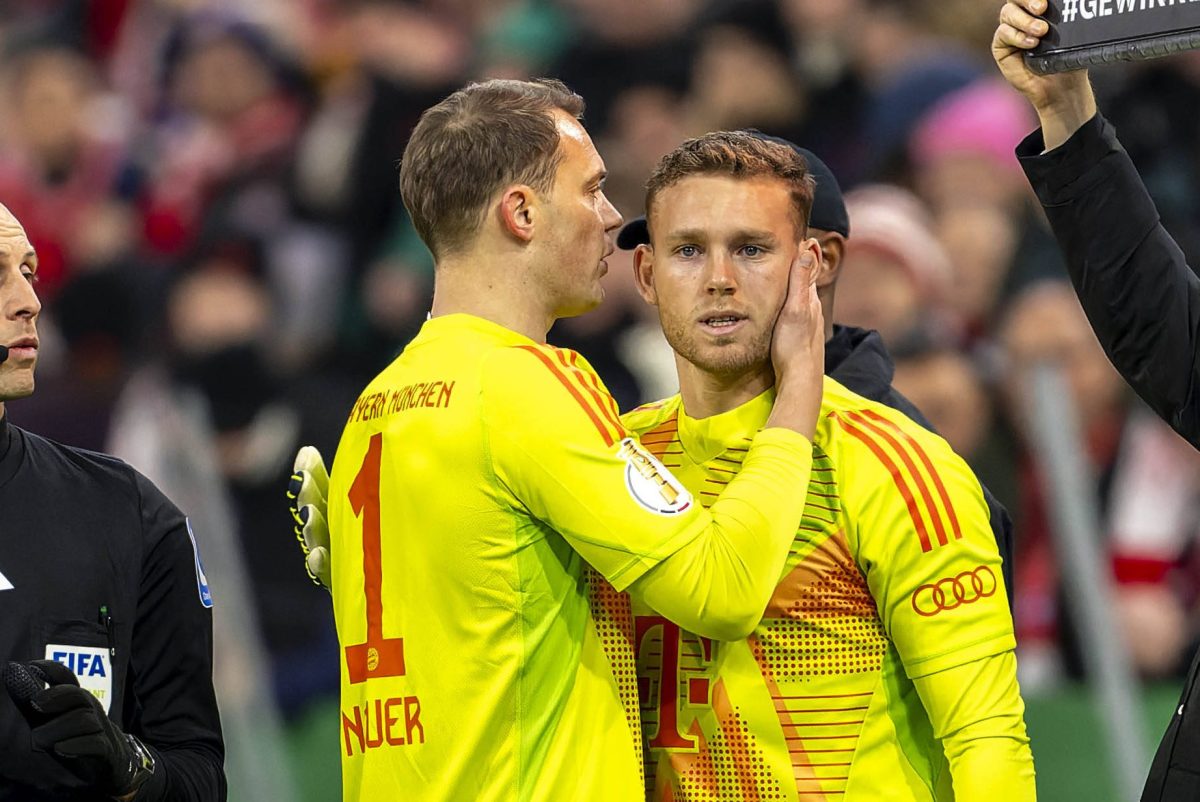 Manuel Neuer und Daniel Peretz sind die TorhÃ¼ter des FC Bayern MÃ¼nchen.