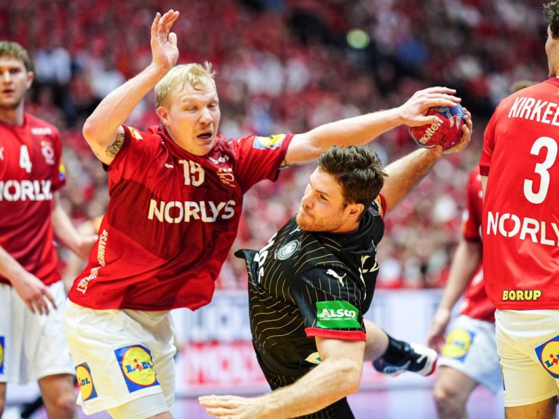 Deutschland holt sich gegen Dänemark eine Abreibung bei der Handball-WM.