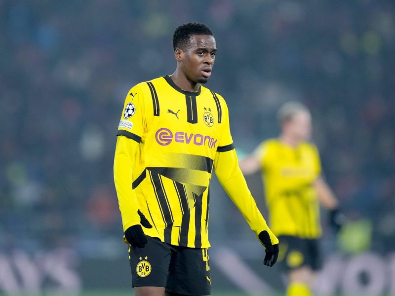 Jetzt wird es rund um Jamie Gittens spannend. Ein Premiere-League-Verein soll sich konkret um den Shootingstar von Borussia Dortmund bemühen.