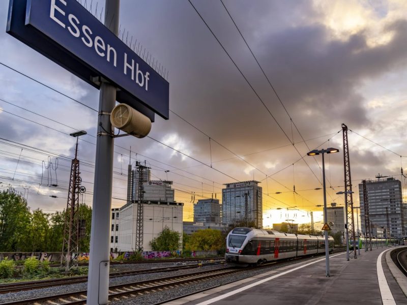 Der Hauptbahnhof Essen im Ruhrgebiet