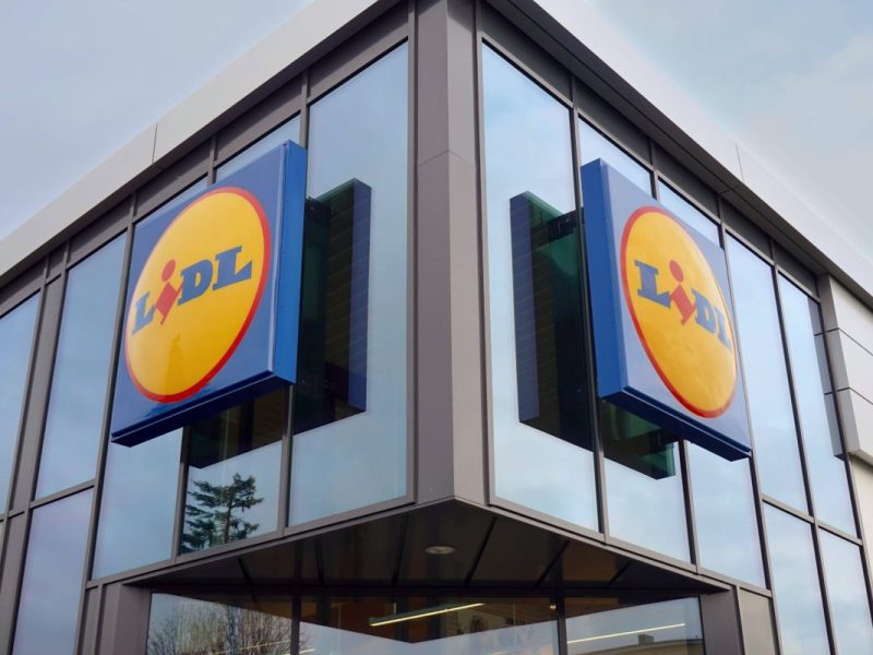 Lidl in Essen macht alles neu.
