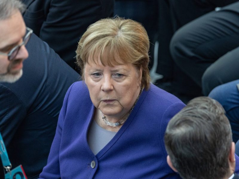 Miss Merkel ganz persönlich: Der Moment, als Angela Merkel mit einem Augenzwinkern Teil eines Krimis wurde.