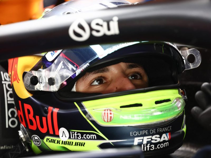 Formel 1: Isack Hadjar