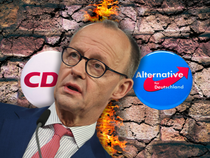 Verspielt sich Merz seine Optionen für eine Koalition nach der Bundestagswahl?