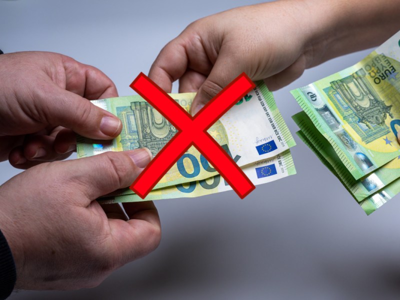 Urlaub - Bargeld