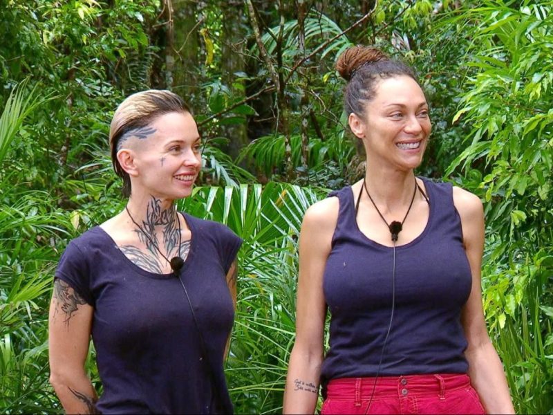 Dschungelcamp Edit Stehfest und Lilly Becker