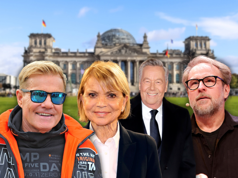 Zur Bundestagswahl unterstützen viele Promis die Parteien wie CDU, Grünen oder SPD.