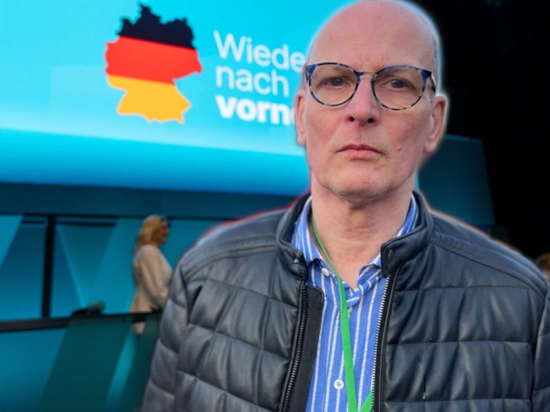 Bürgergeld-Empfänger Thomas Wasilewski bei CDU-Event in Oberhausen