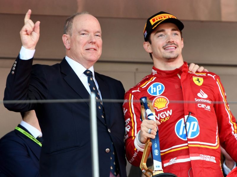 Formel 1: Charles Leclerc gewann das letzte Monaco-Rennen ohne Titelsponsor.